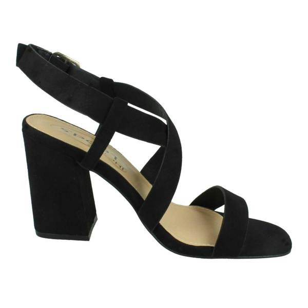 Spot On Ladies Spot On Strappy Heeled Sandals F12011