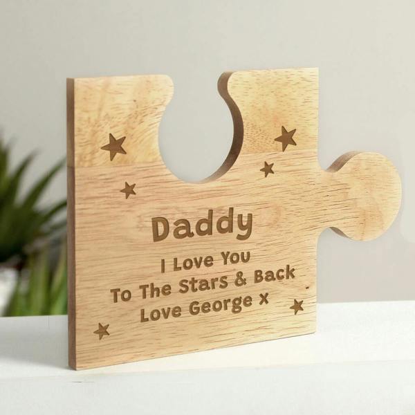 Personalised Jigsaw Piece - lifestyle shot