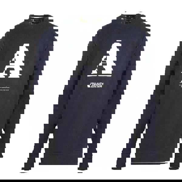 Aquascutum Unisex Adult Logo Sweatshirt - Navy - 