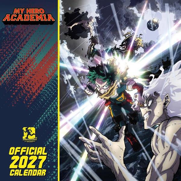 My Hero Academia Calendar 2027, Wall Calendars, Month To View, Entertainment, Gift