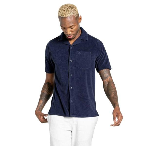Craghoppers Mens Regular Shirt - Blue Navy - 