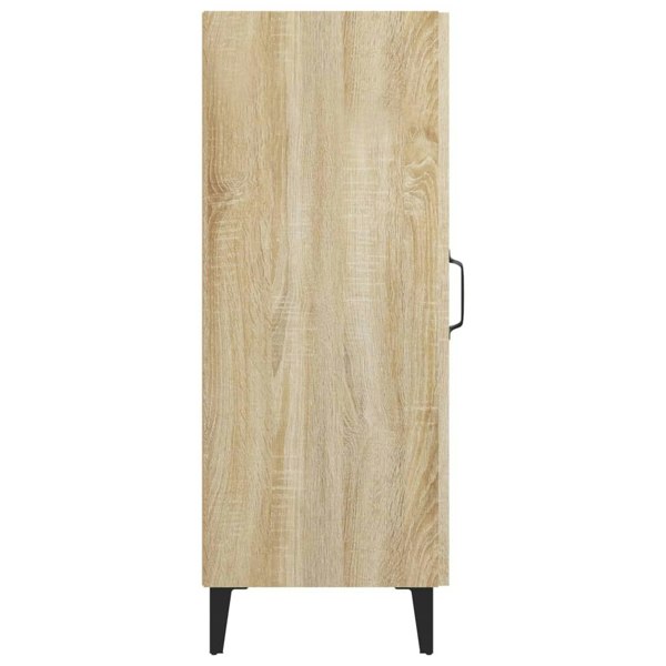 Berkfield Sideboard Sonoma Oak 34.5x34x90 cm Engineered Wood