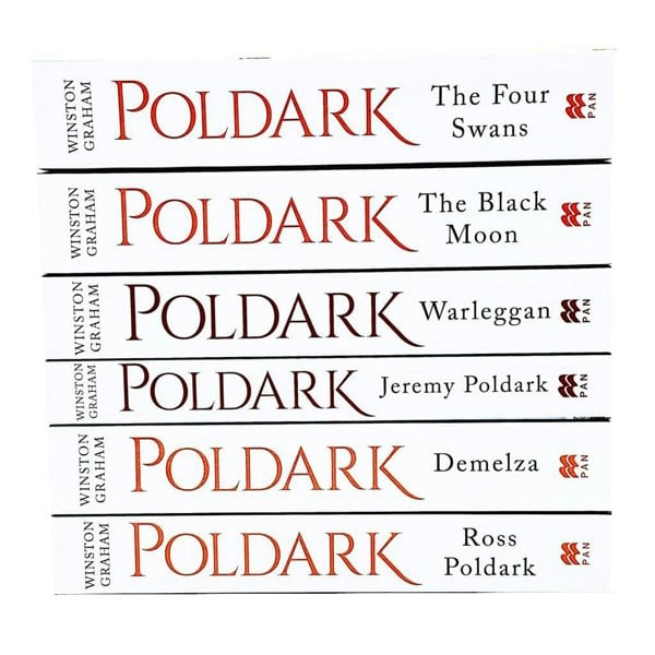 Winston Graham Poldark Volume 1-6 Ross Poldark, Demelza, Jeremy Poldark, Warleggan & more