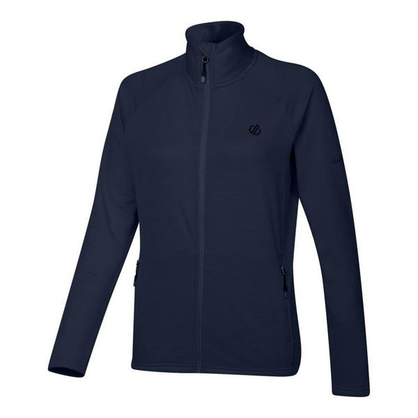 Dare 2B Womens/Ladies Lowline Core Stretch Full Zip Midlayer - Navy - 