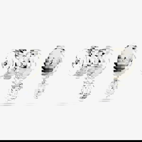 Swarovski Matrix Rhodium Plated Crystal Pearl Stud Earrings 5694225