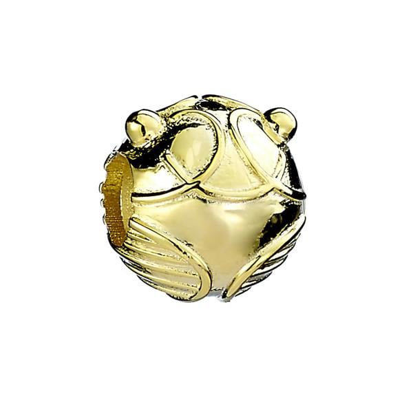 The Carat Shop Harry Potter sterling silver Golden snitch spacer bead  Gold