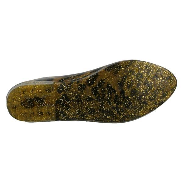 Spot On Ladies Spot On Leopard Print Ankle Wellington Boots