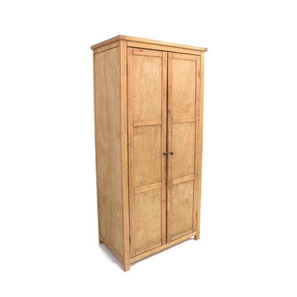 Cabinet Bits Lugo 2 Door Wardrobe Brass Knob