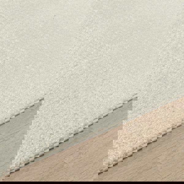 Livabliss Freud-Modern Ivory Off-White High Pile Rug