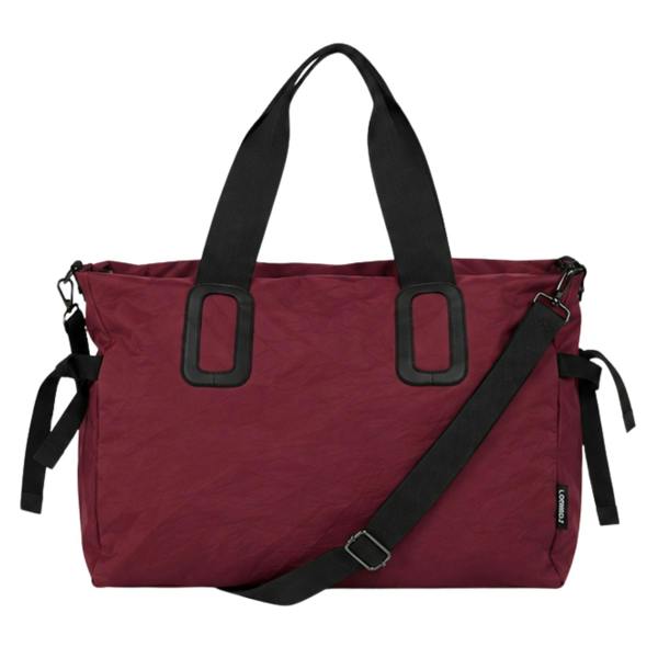 Lorenz Large Crinkled Nylon Travel Holdall