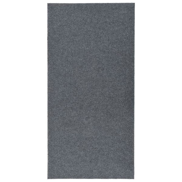 Berkfield Dirt Trapper Carpet Runner 100x200 cm Grey