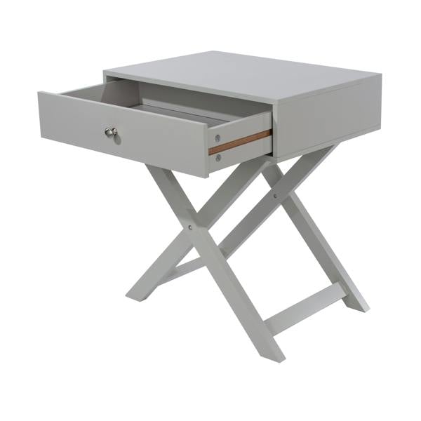 Core Products Options 1-Drawer X-Leg Premium Bedside Cabinet