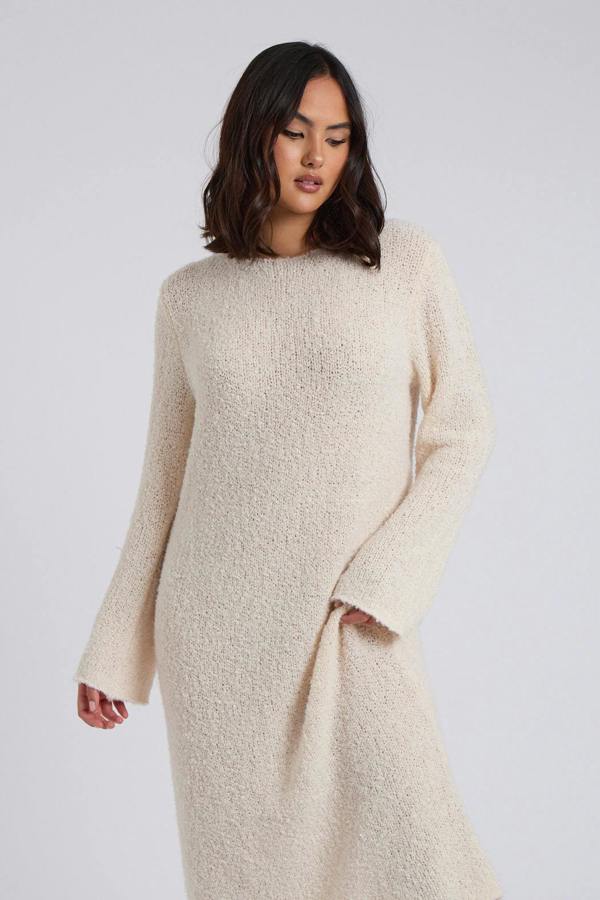 Urban Bliss Bouclé Maxi Dress