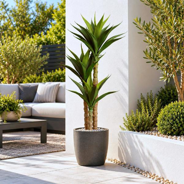 Artificial Agave Tree UV Resistant Outdoor - 120cm