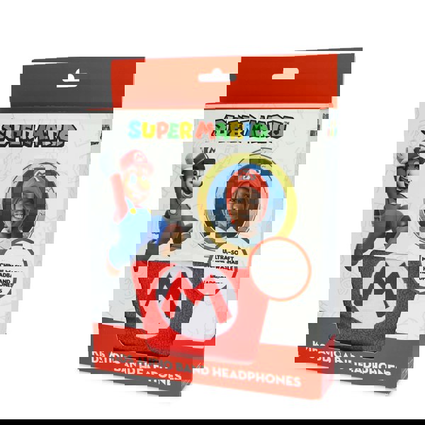 Nintendo Super Mario Kids Audio band headphones - xploregifts