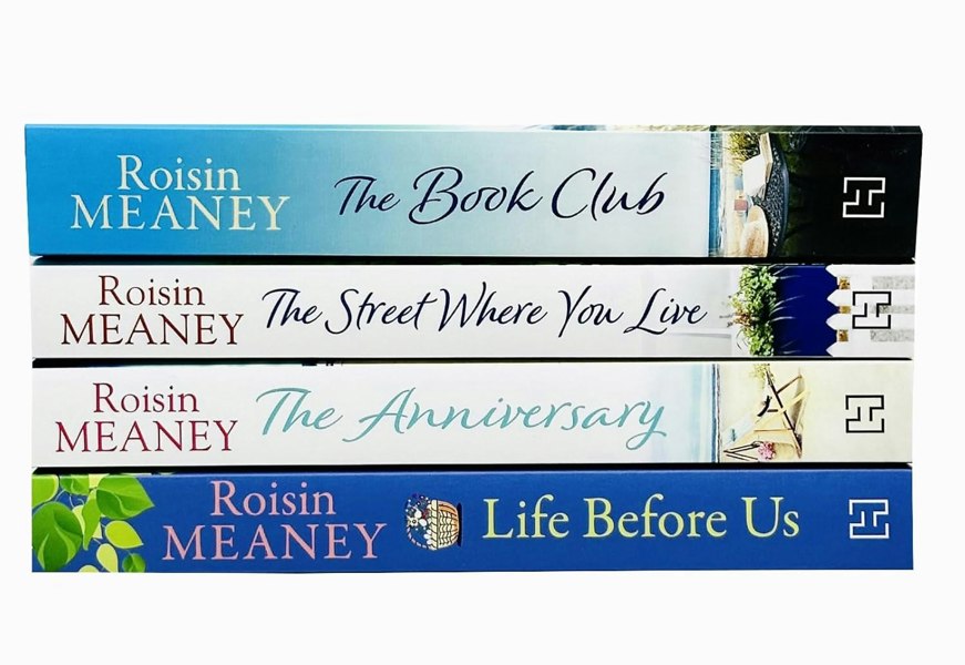 Roisin Meaney 4 Books Set The Book Club, The Street Where You Live, The Anniversary & Life Before Us