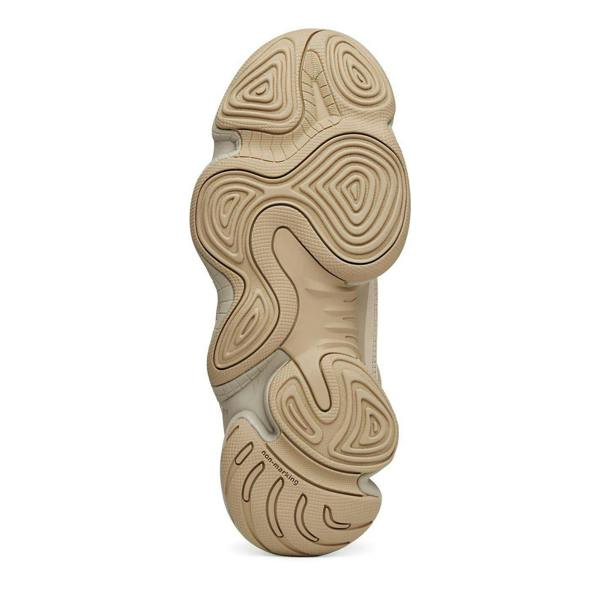Yeezy Mens 500 Suede High-top Ankle Boots - Sand - 