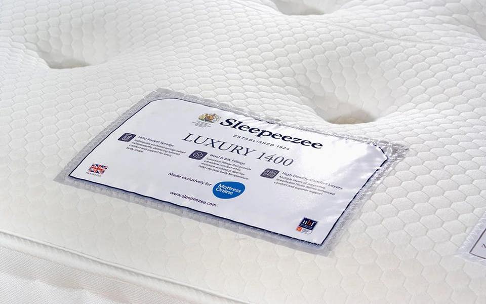 Sleepeezee Luxury 1400 Pocket Mattress