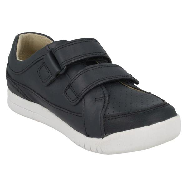 Clarks Boys Clarks Casual Hook & Loop Fastening Shoes Emery Walk T