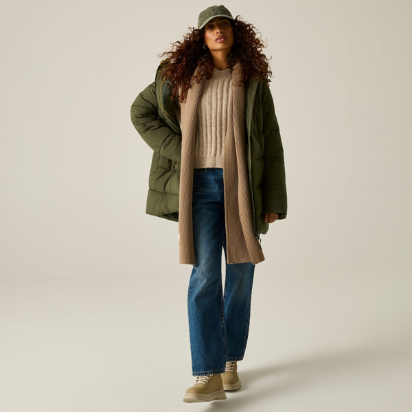 Regatta Womens Yasira Insulated Jacket - Dark Khaki