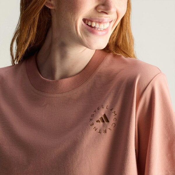 Stella McCartney Adidas Regular Sportswear Tee Light Rosewood