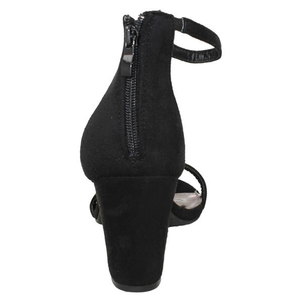Anne Michelle Ladies Anne Michelle Block Heel Wide Fit Sandals F12053
