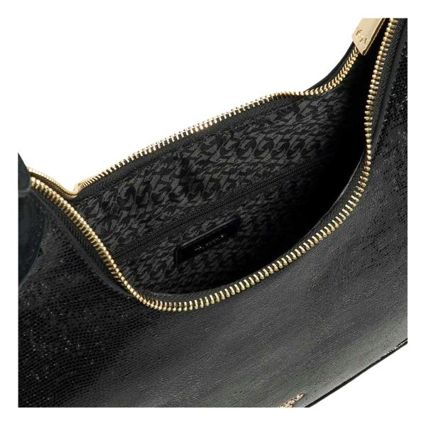 Dune London Dedicated Gold Detail Hobo Bag - Black - 