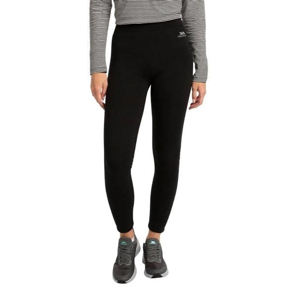 Trespass Womens/Ladies Fuzzy Sherpa Lined Leggings - Black - 