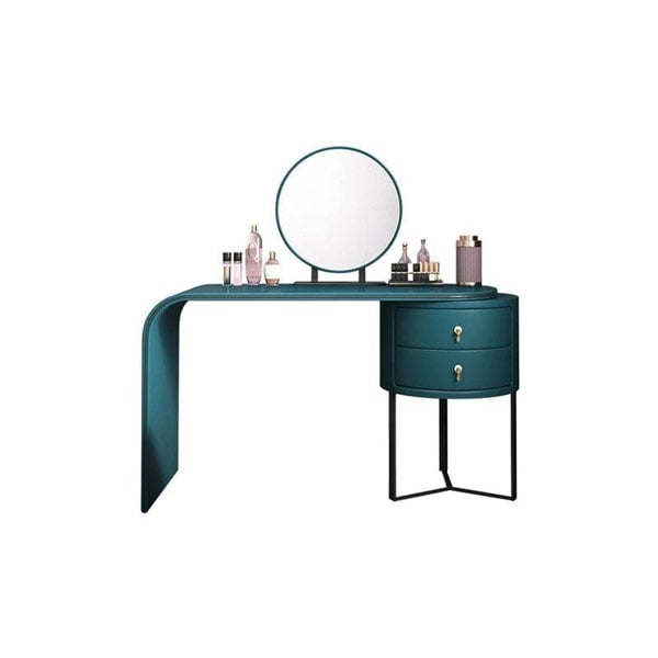 Noorali Dressing Table with Mirror, More Colors Available-Weilai Concept-Weilai Concept