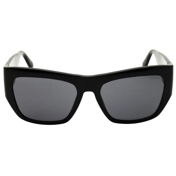 Guess GU00252 01A shiny black  / smoke Sunglasses 54X17X135 One Size