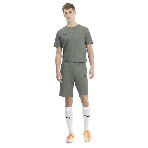 Puma Mens TeamGoal 23 Casuals Tapered Casual Shorts - Medium Grey - 