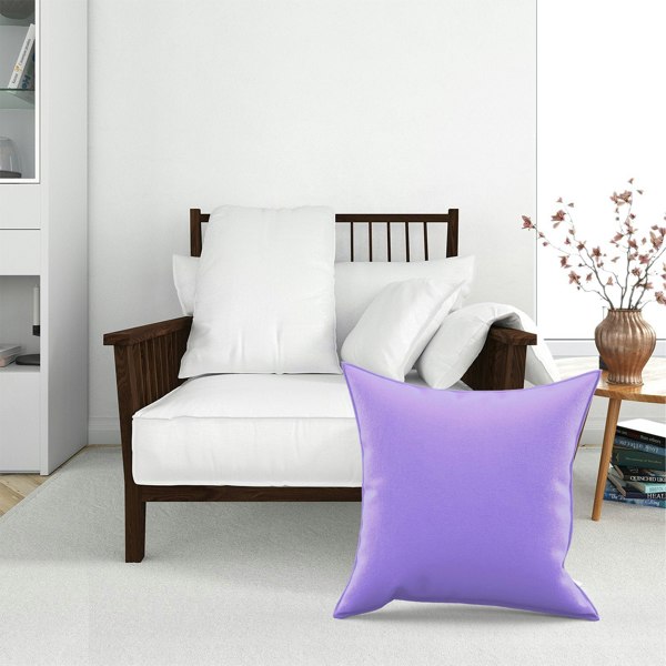 Warren Reed Dusty Lavender Floor Cushion