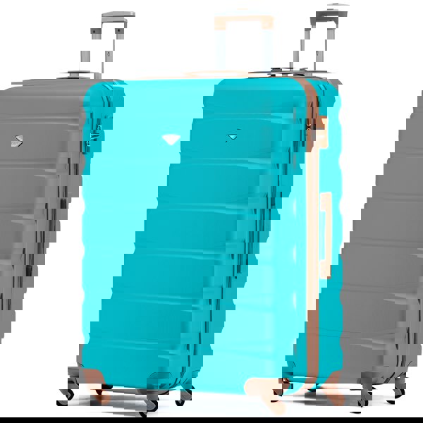 Flight Knight 29" Large Suitcase Check-in Hold Luggage Hard Shell 4 Wheels TSA Lock