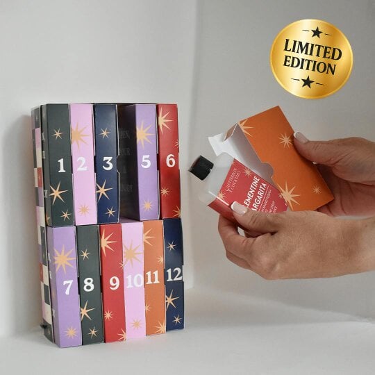 Letterbox Cocktails The Christmas Cocktail Advent Calendar - 12 Days of Premium Festive Drinks (Preorder)