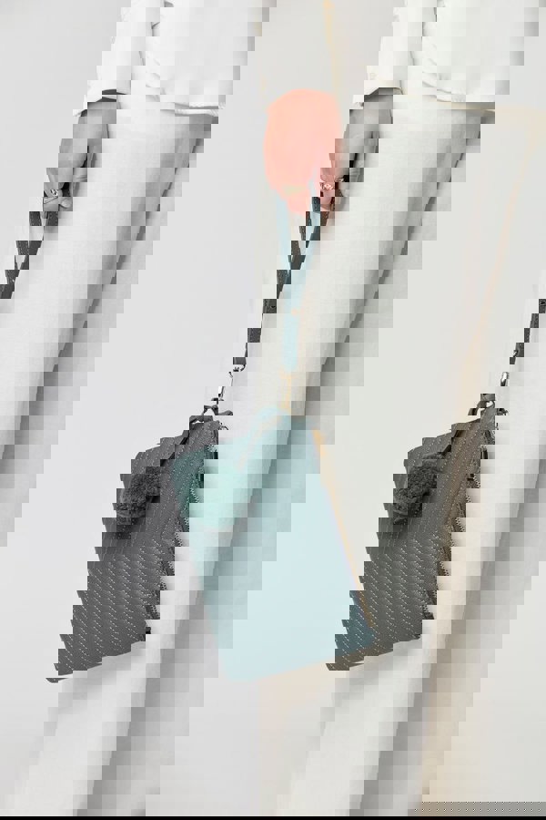 Helene Clutch Blue Grey