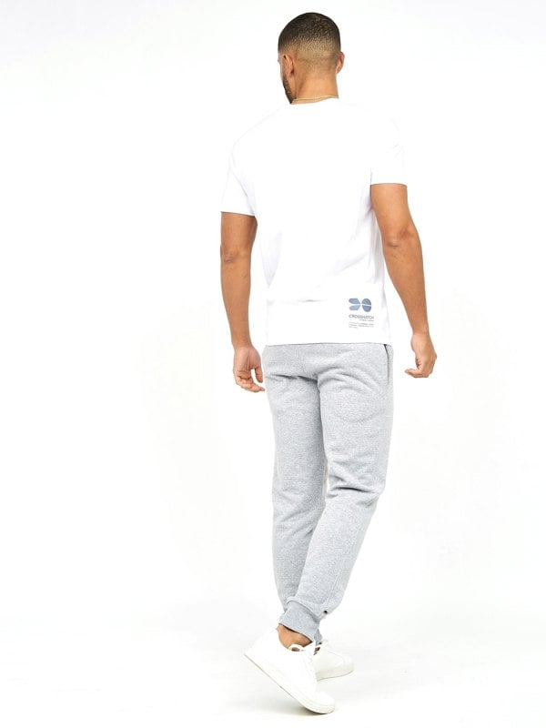 Crosshatch Mayview Joggers Grey Marl