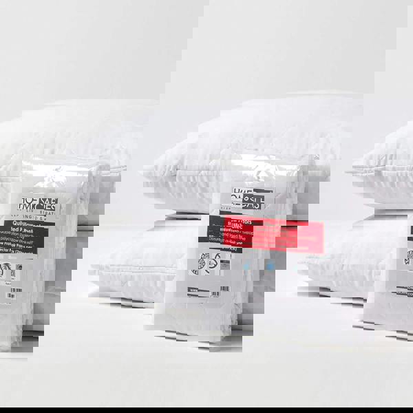 HOMESCAPES Quilted Pillow Protectors