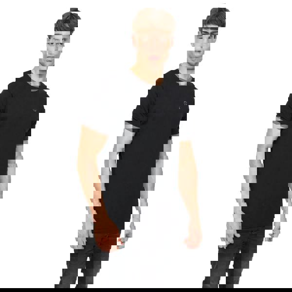 Crosshatch Mens Lamtopi T-Shirt - Black - 