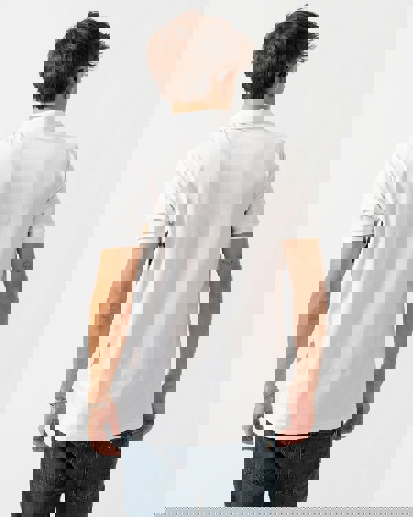 BOSS Green Paule TOC Mens Polo Shirt - White 100