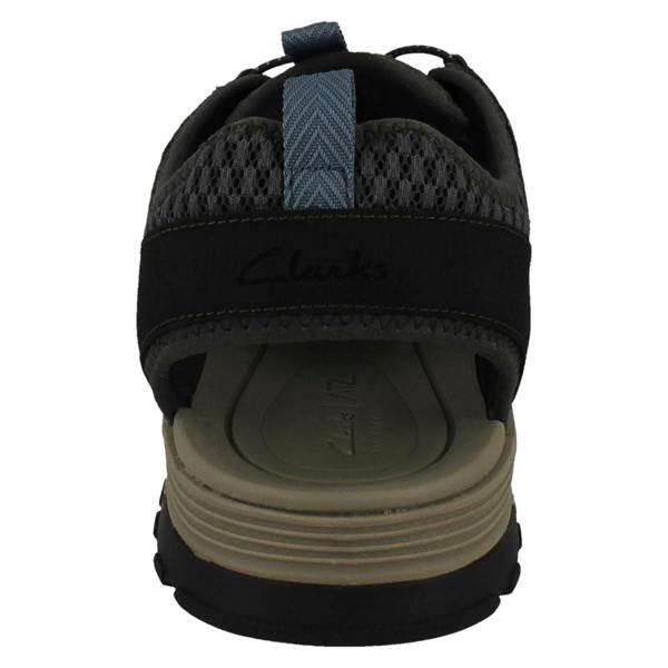 Clarks Mens Clarks Closed-Toe Mimic Grip Sole Sandals ATL Trek Wave