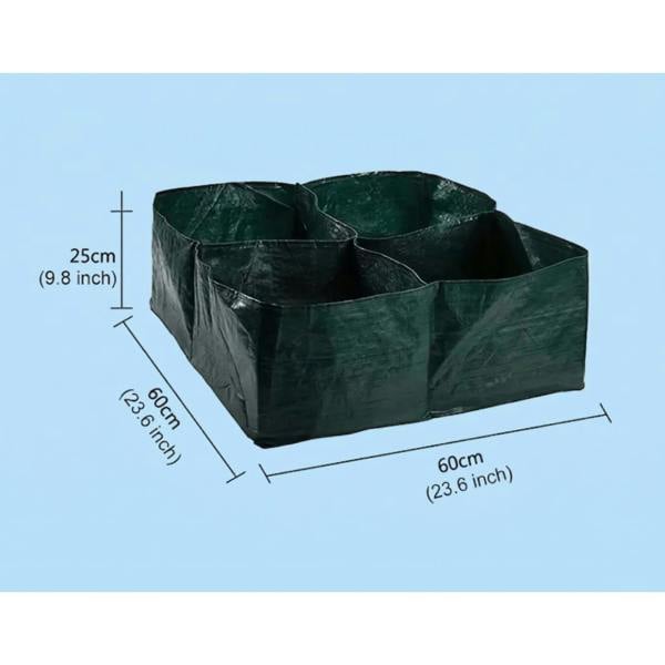 Dyzi Garden Vegetable Planter Bag Reusable PE Mesh Growing Bag
