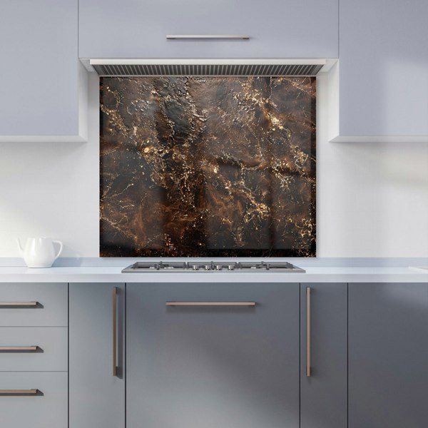 Warren Reed - Designer Bronze Quartz Effect Kitchen Splashback