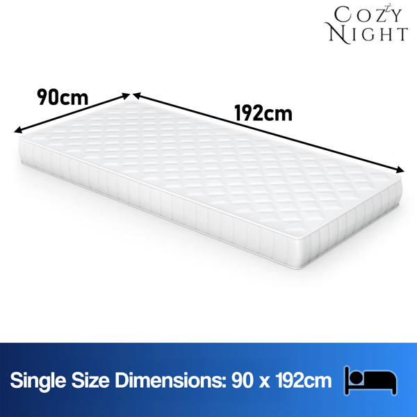 Cozy Night Electric Blanket Single Size Heated with 3 Heat Settings - Machine Washable with Overheat Protection