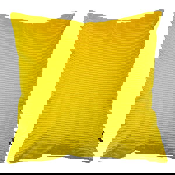 Riva Home Munich Reversible Corduroy Cushion Cover - Ceylon Yellow