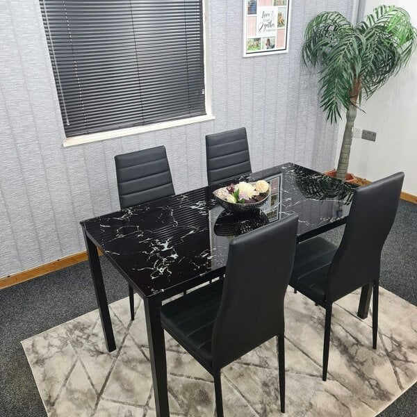 Kosy Koala Dining Table Set with 4 Chairs Dining Room, and Kitchen table set of 4