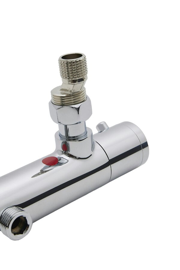 Living and Home 27 x 8cm Bath Shower Mixer Temperature Control Valve