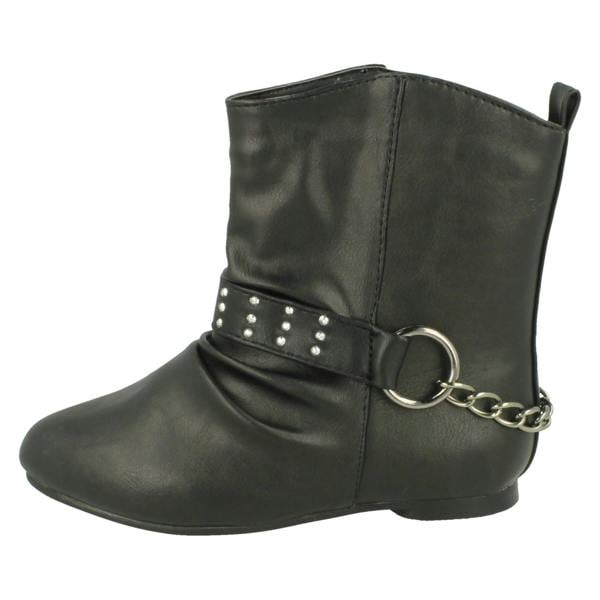 Spot On Girls Spot On Flat Ankle Boot H4087