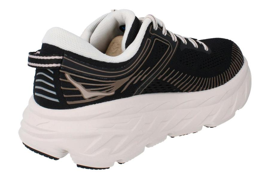 Hoka One Bondi 7 Womens Running Trainers 1110519 Shoes  BCKRS
