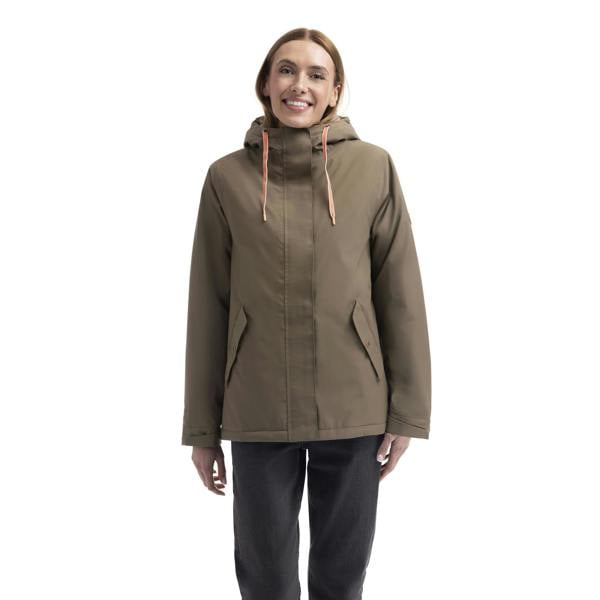 Trespass Womens/Ladies Yulia Waterproof Jacket - Light Khaki - 
