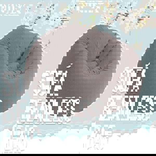 smartbies Intex Beanless Bag Inflatable Chair For Indoor and Outdoor Sofa